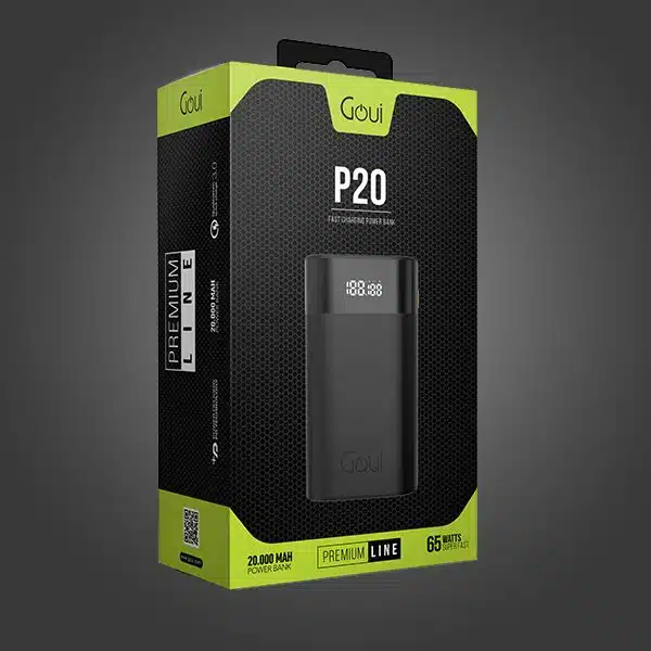 GOUI P20 FAST CHARGING POWERBANK 20000MAH | 65W
